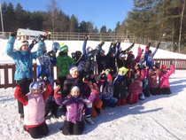 Hiihtokoululaisia 2016-2017